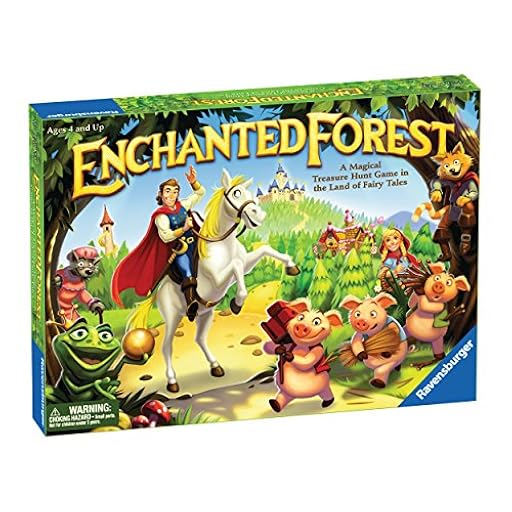 Ravensburger Enchanted Forest Classic Family Board Game for Kids Age 4 Years and Up - 2 to 4 Players - Magical Treasure Hunt | Ya disponible en tu tienda friki favorita! En mundofriki.es!