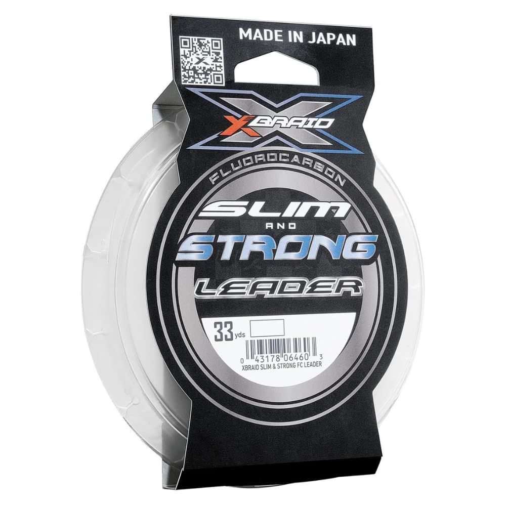 Évitez les ruptures avec XBraid SS Flurocarbon Leader 33Y 36,3 kg