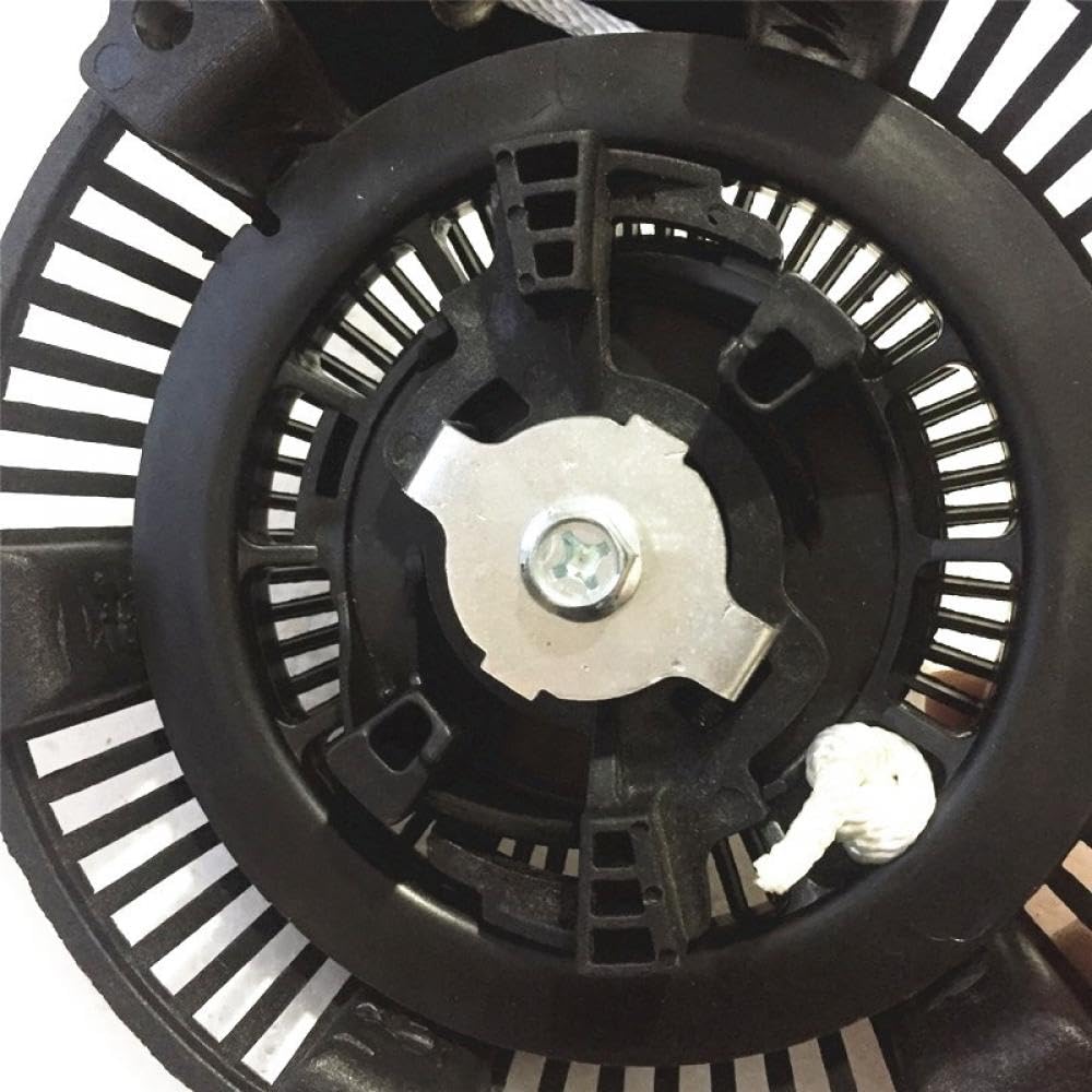 Conjunto de Arranque de Retroceso GX100 Compatible con generadores HA GX120 152F 154F 156F, trinquete de Nailon, Arranque por Cuerda, Cubierta de plástico, trinquete de Metal