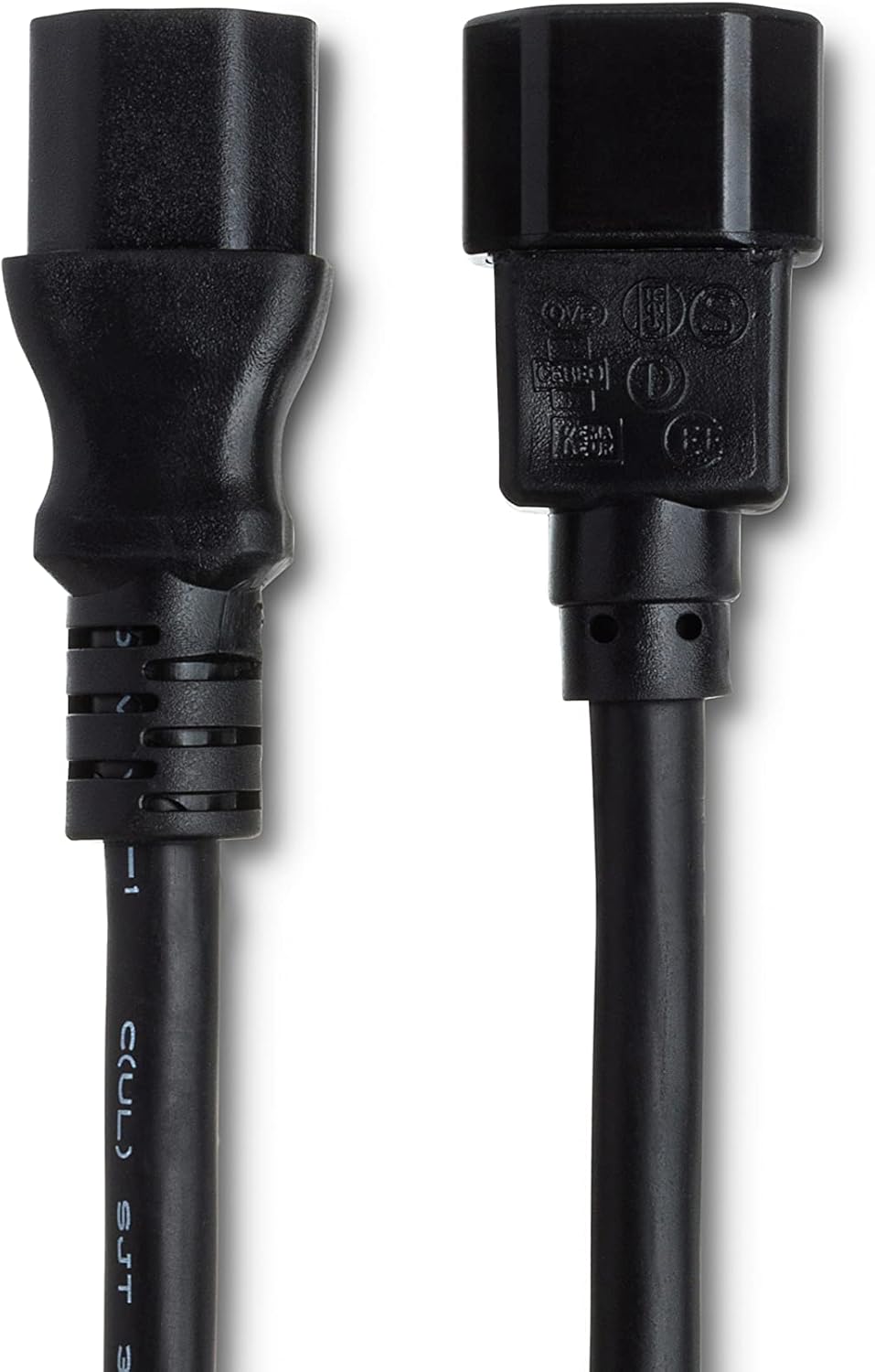 Hosa PWL-403 Power Extension Cord, IEC C14 to IEC C13, 3 Feet
