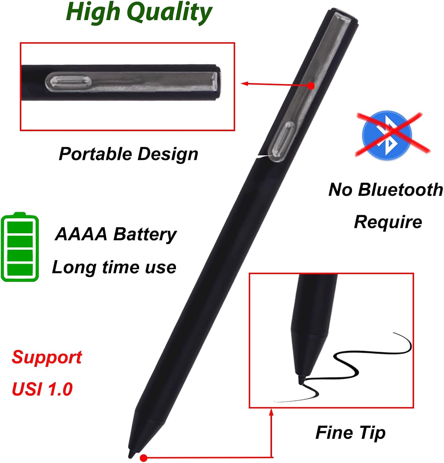 USI Pen for Lenovo USI Pen Compatible with Jordan Ubuy