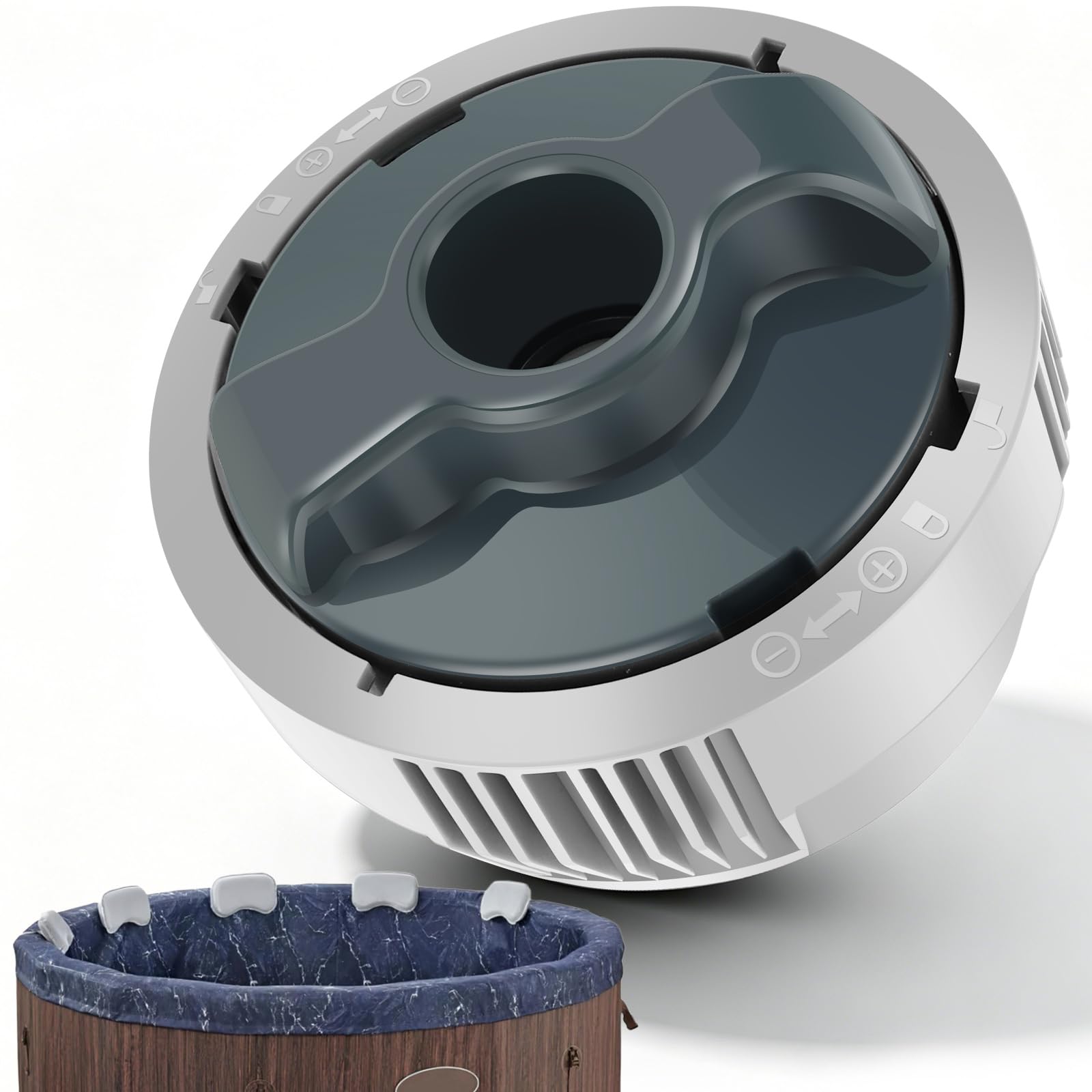 Chlorine Dispenser for Spa and Hot Tub Wall Mount Chlorine Feeder for P05345 P03821 Adjustable Dissolving Rate