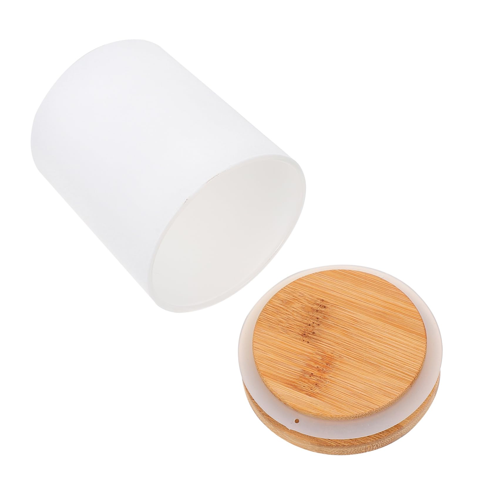 Veemoon Glass Candle Tin Lids Sets Diy Aromatherapy Scented Candle Jars for Party Decorations