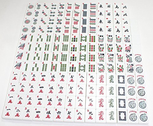 American Style Mah Jong C&H Solutions con 166 Fichas miniatura 3