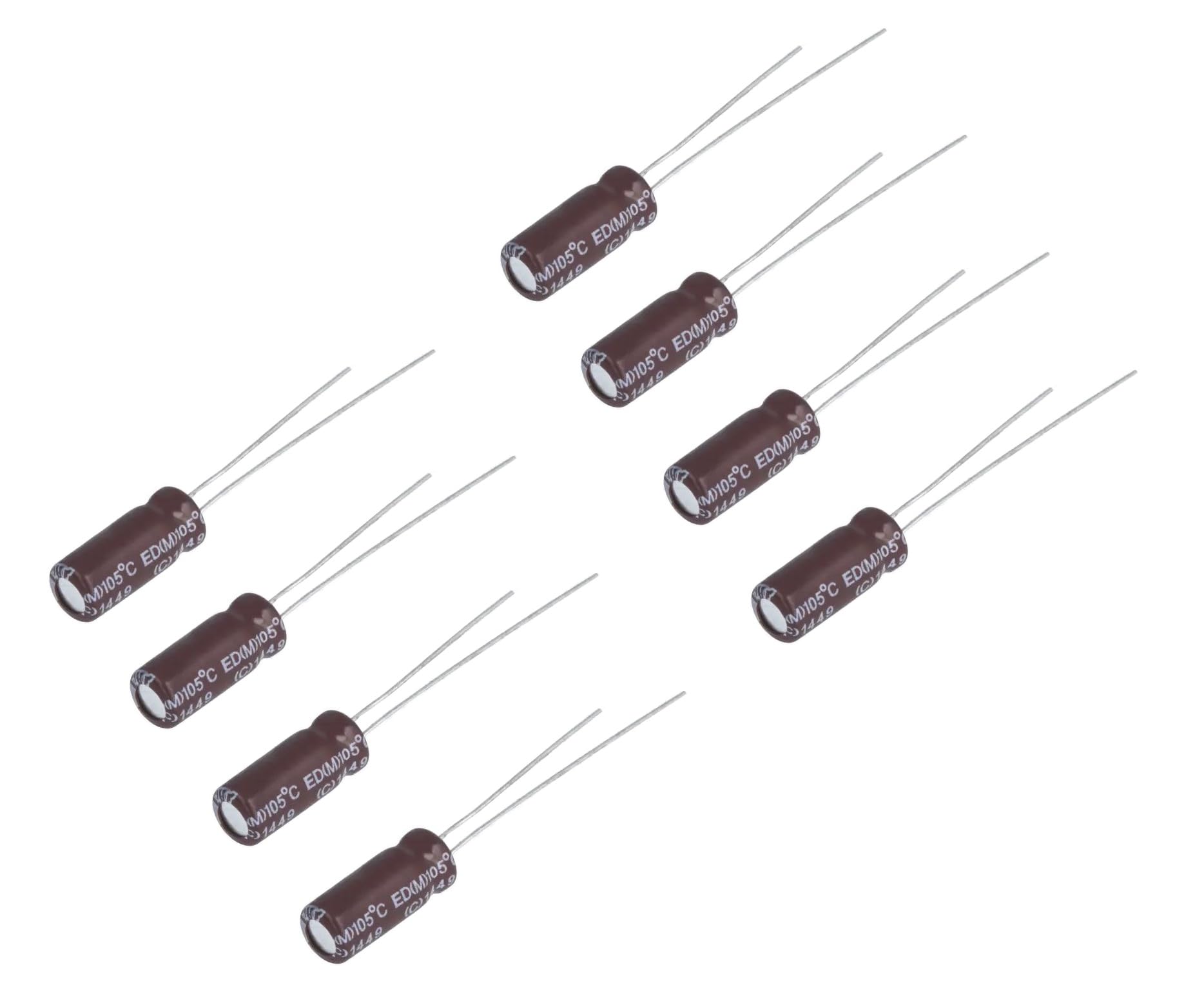 10uF 16V Electrolytic Capacitor – ELITE - Pack Of 8