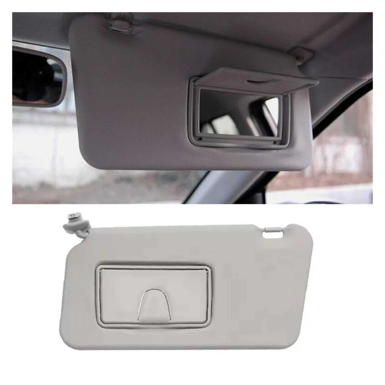 Parasole Anteriore Sinistro Per Suzuki Swift 2006-2016 E Splash 2011 - Visiera Regolabile In ABS Per Ridurre Abbagliamento