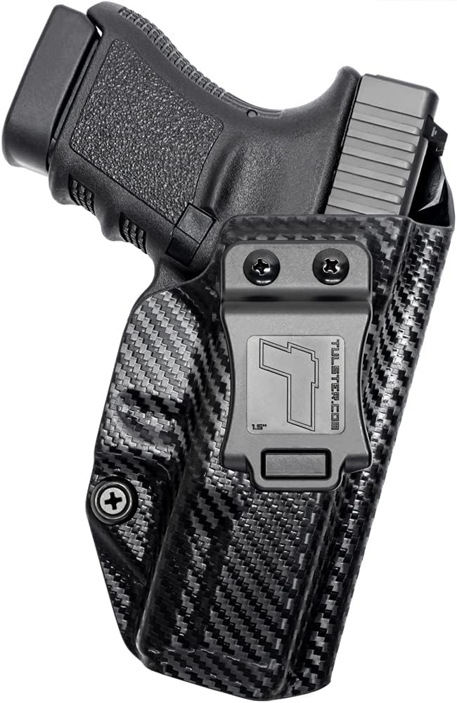 Tulster IWB Profile Kydex Holster in Right Hand fits: Glock Glock 29 / 29sf / 30 / 30sf | Inside The Waistband Appendix Concealed Carry