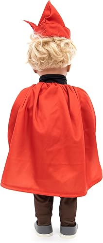 Miniatura 10 de Little Adventures Disfraz de muñeca para niños (Royal Ice Master)  Muñeca no incluida  Lavable a máquina para juegos de simulación y fiesta