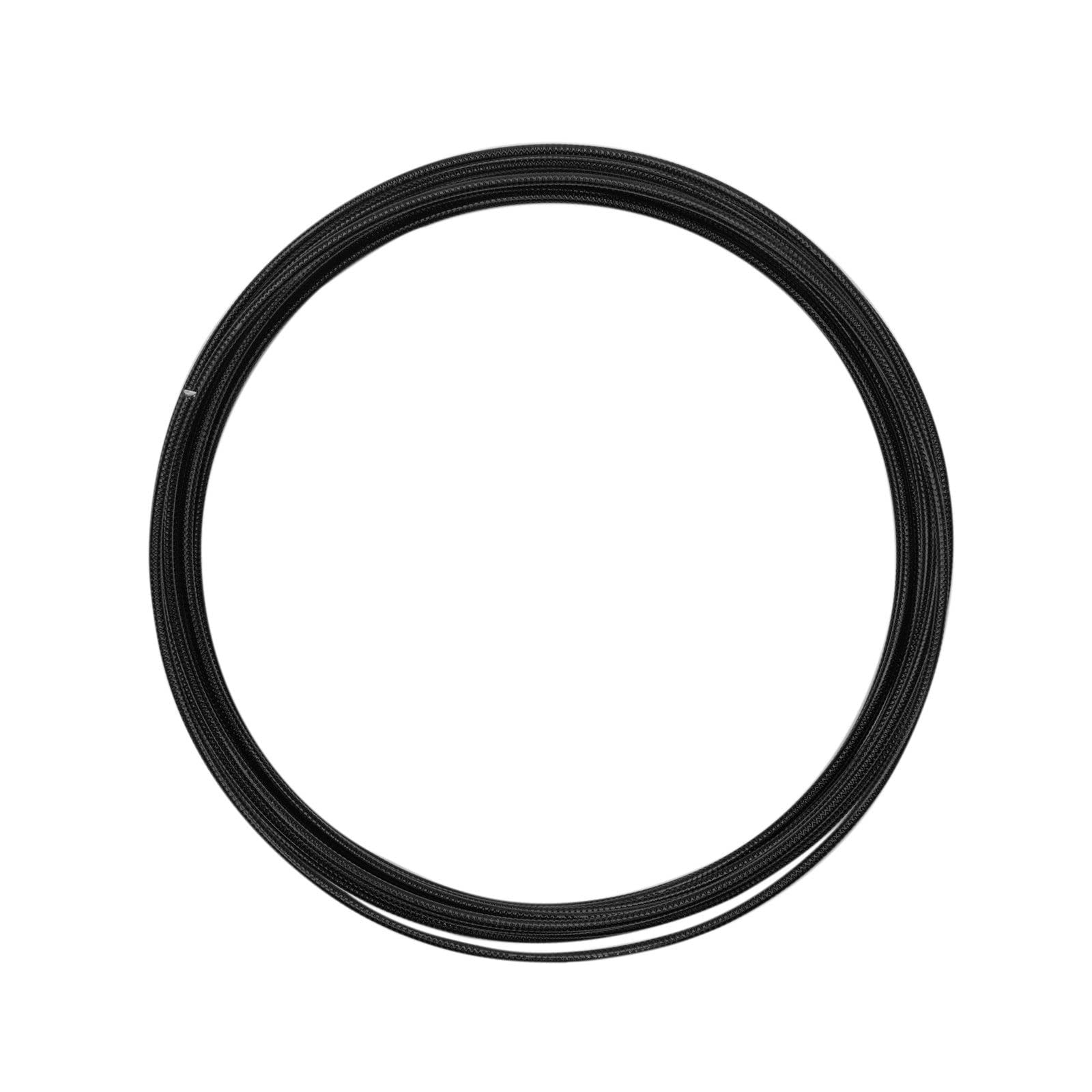 Vaessen Creative Aluminium Craft Wire Round 16.4 ft (5 m) x 0.08" (2 mm) Black - Flexible Metallic Wire for Crafting, Flower Arranging, Jewellery Making and Modelling