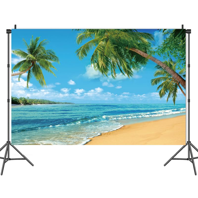 Fondo Fotográfico Playa Hawaii 70.8 x 47.2 Pulg miniatura 4