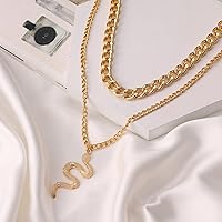 Vista 5 de Collar de pulsera de serpiente para mujer, pulsera de serpiente flexible, gargantilla de serpiente para fiesta de Hollween, accesorios de disfraces