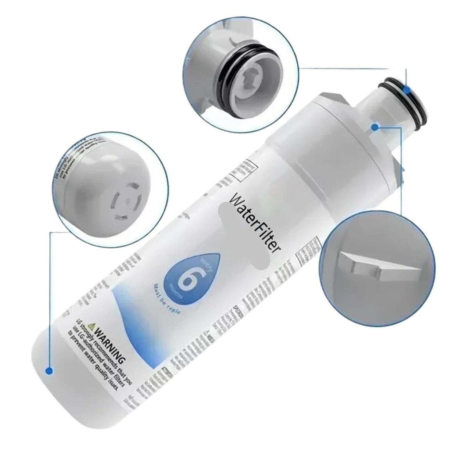 Repuesto de filtro de agua universal lt lg1000p compatible con Kenmore