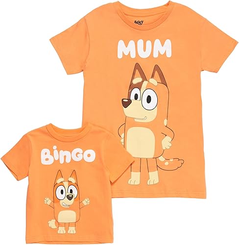 Miniatura 3 de Bluey - Camiseta familiar a juego, tallas de niño a adulto (2T - 3XL)