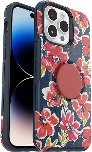 OtterBox + Funda Pop Symmetry Series para iPhone 14 Pro Max (solamente) - Embalaje no minorista - Flowerrama