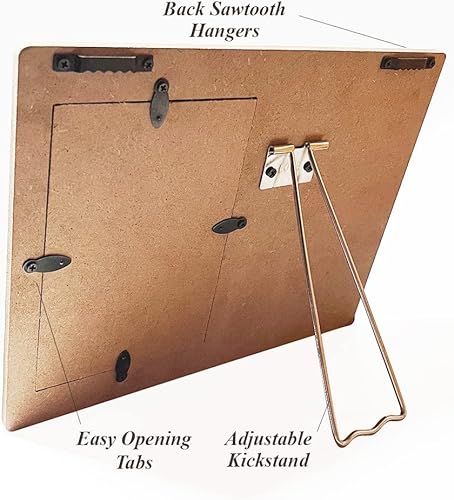 Miniatura 5 de Regalos para la mejor abuela, regalos para abuela, regalos para abuela de nietos y nietos, marco de fotos de madera para mesa o exhibición de pared,