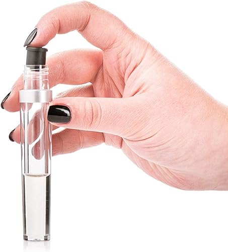 Miniatura 2 de 4 tubos vacíos de máscara de pestañas de 0.3 fl oz con varita de pestañas, insertos de goma y embudos, incluye 4 tubos, 4 inserciones de goma y 4