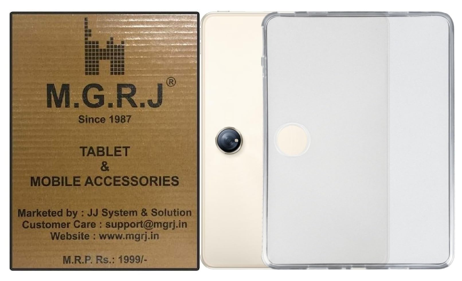 M.G.R.J® Lightweight Shockproof Case Cover for OnePlus Pad Tablet 29.49cm (11.61 inch) (2023) (Flexible|TPU|Frosted Clear) (B0C8JNW15D) Amazon Price History, Amazon Price Tracker