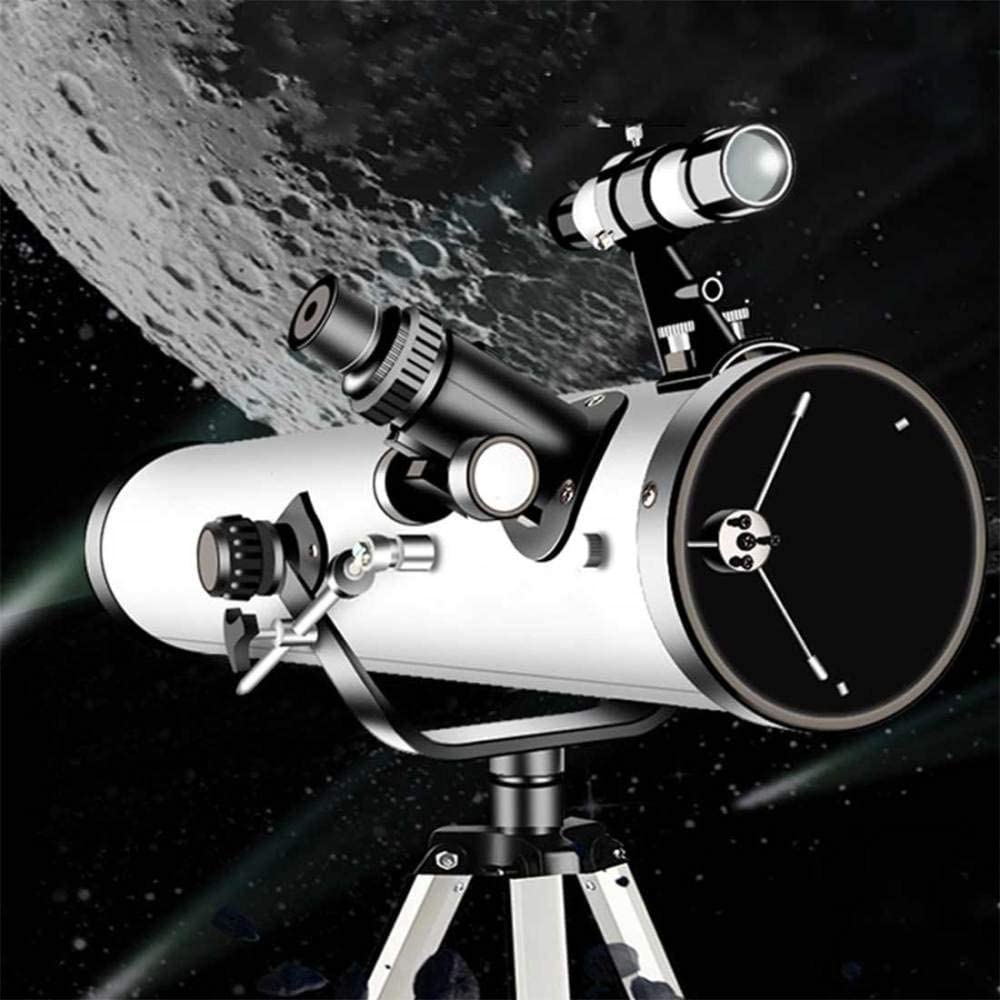 Pequeño monocular portátil para niños, Principiantes y Adultos, Refractor astronómico de 76 mm, pequeño monocular portátil con trípode Ajustable, portátil para Viajes, pequeño monocular portátil