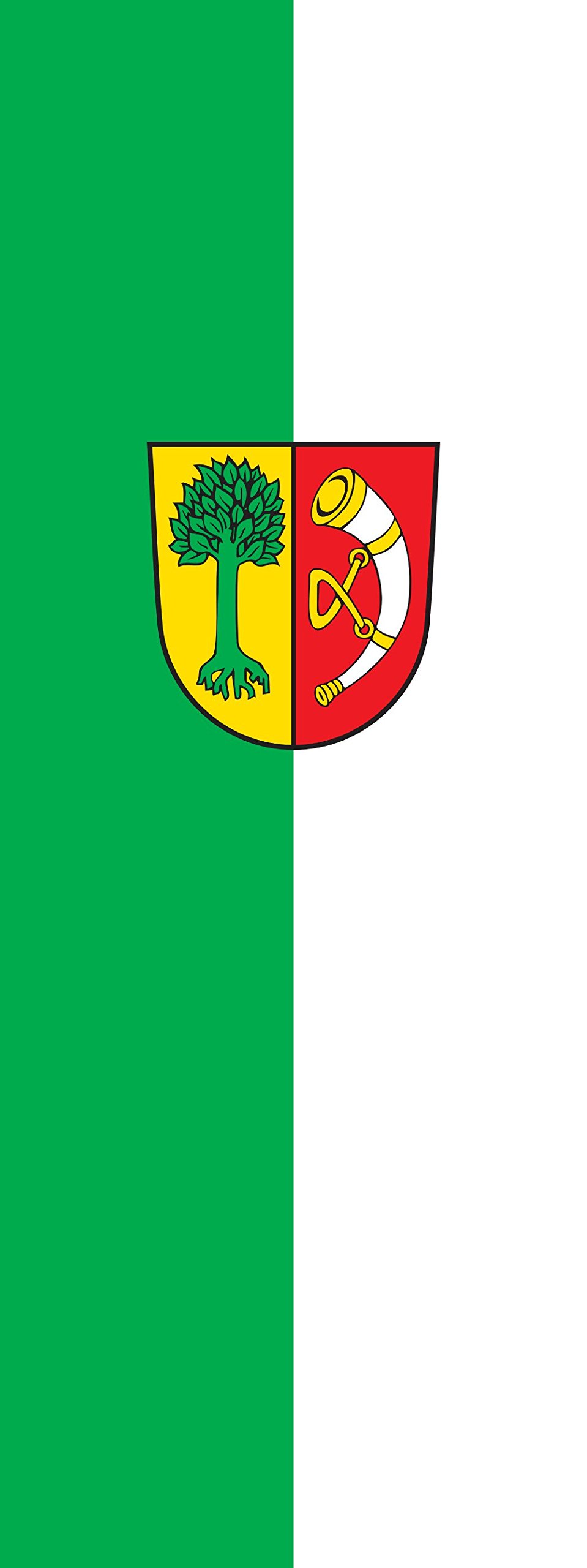 Drapeau Friedrichshafen vertical 6m² résistant grand vent