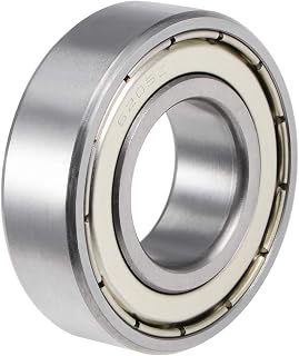 uxcell 6205ZZ Deep Groove Ball Bearing 25x52x15mm Double Shielded ABEC-3 Bearings 1-Pack
