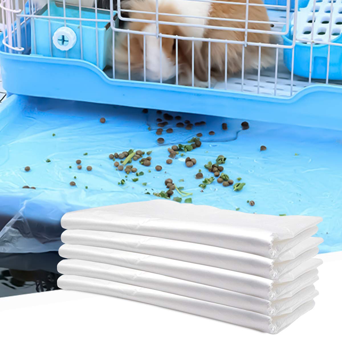 ROMISBABA 4 Pièces Tapis Pour Cage De Petits Animaux