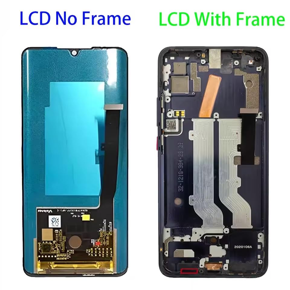 Repuesto pantalla ZTE Axon 11 5G digitalizador LCD táctil 6.46 negro A2021 3