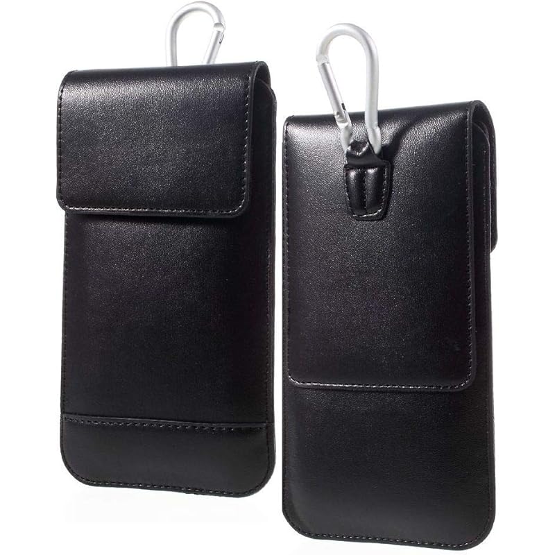 DFV mobile Belt Case Cover Vertical Double Pocket for CELLALLURE Cool