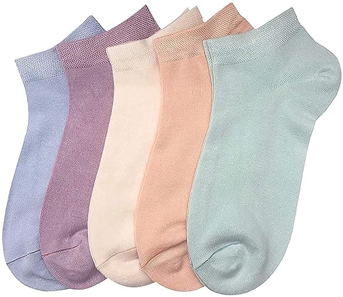 Women's Low Ankle Solid Socks (Mix-Assorted Colors) - Pack of 12-image-13