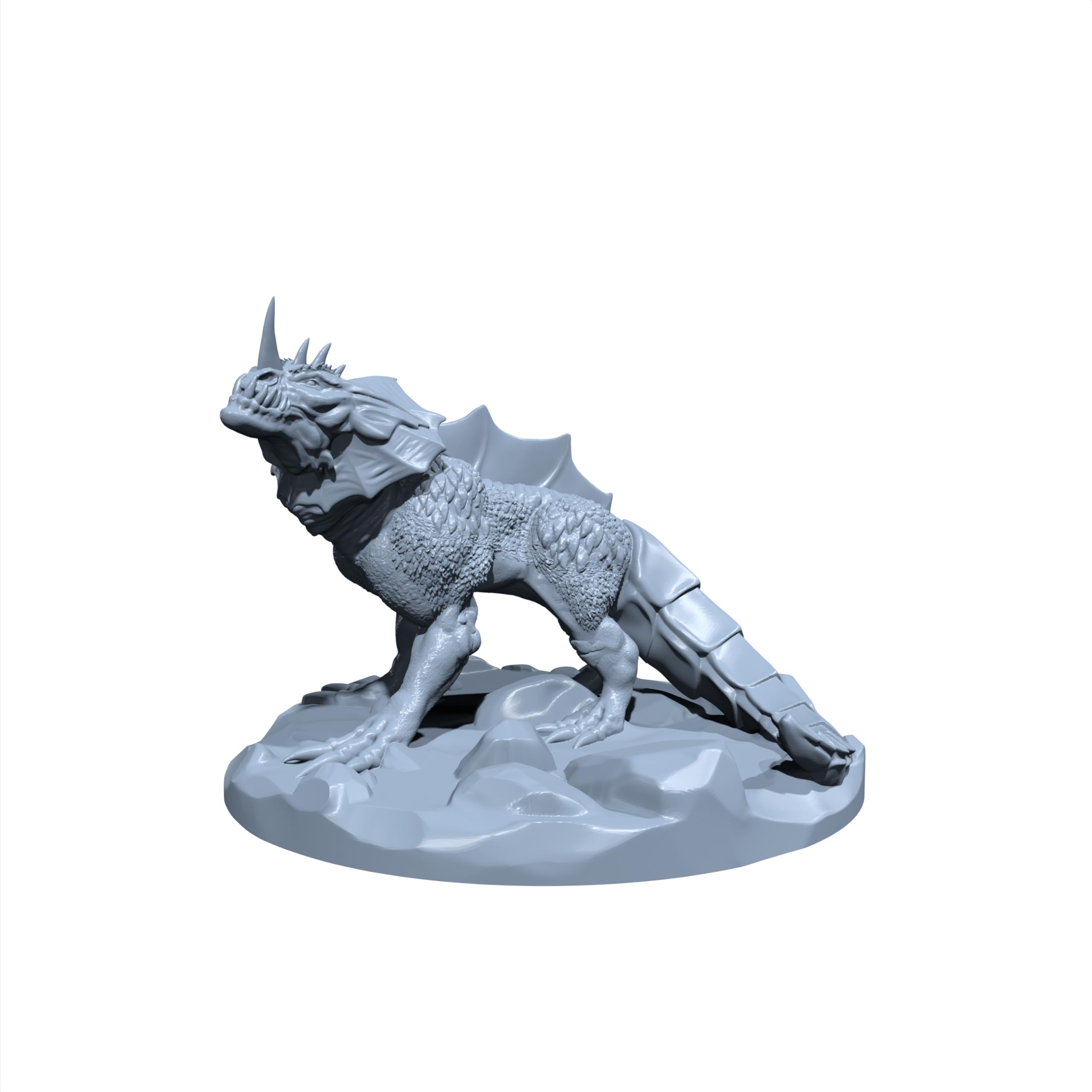 Emberfang | Guard Drake | Drake Hound | Miniature for Tabletop Games Like D&D and War Gam…