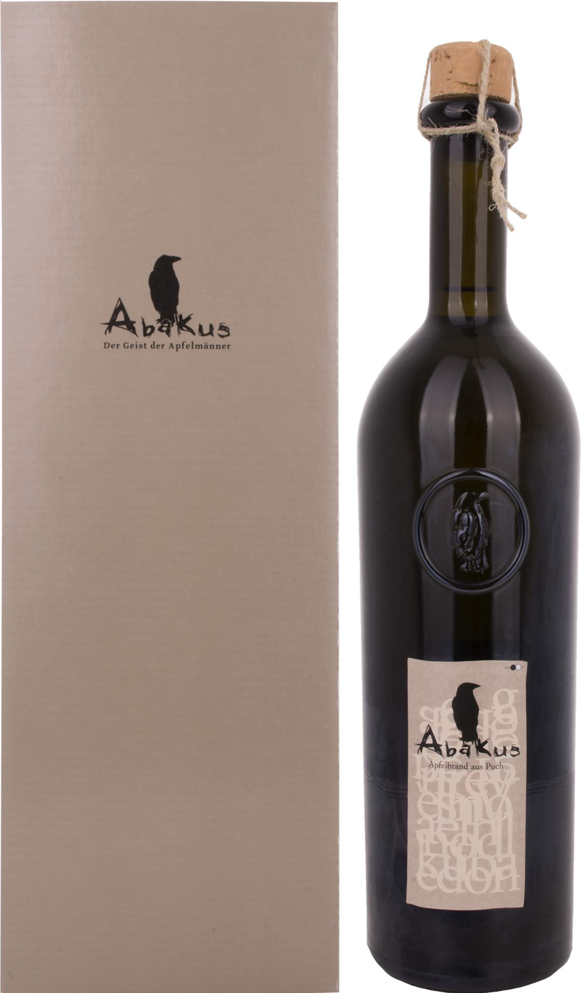 Der Abakus Apfelbrand Sissired 2015 39% Vol. 0,7l in Geschenkbox