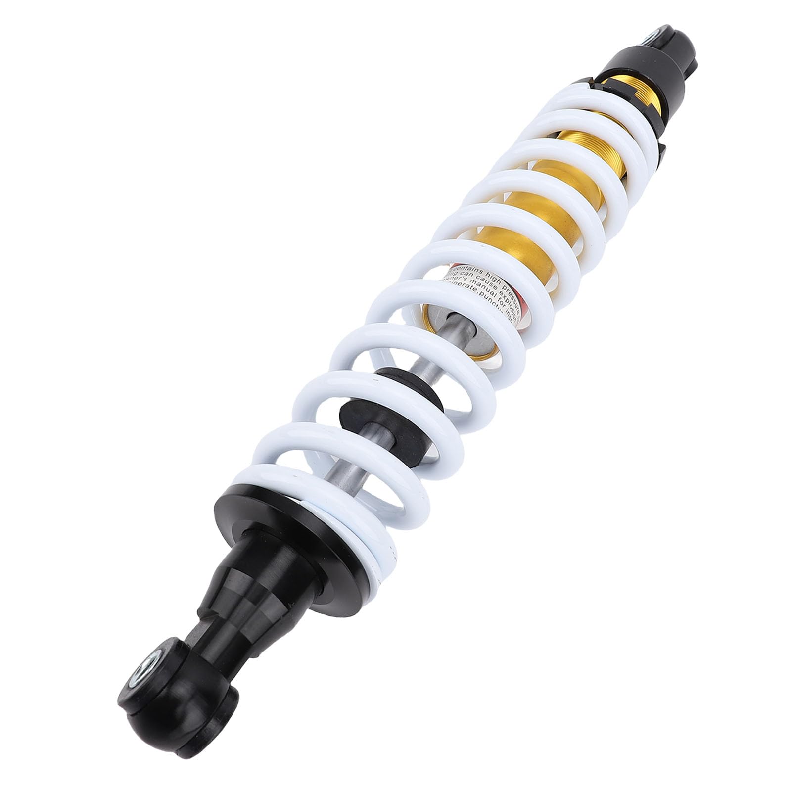 Agrandis d'amortisseur à Usage Lourd de 400 Mm Distance de 10 Mm de Diamètre Amortissement Réglable à Ressort pour Moto ATV UTV Quad Dirt Bike Go Kart Scooter
