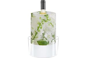 Ice Mold Wine Bottle Chiller: Effortless Wine Cooling, Perfect for Parties and Holiday Celebrations