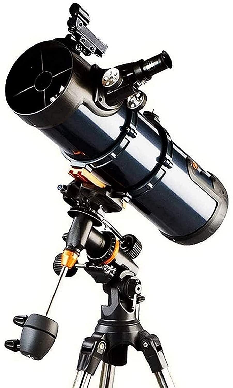 Telescopi Telescopio da Viaggio Portatile Telescopio rifrattore astronomico da 130 mm con mirino per treppiede Regolabile Perfetto per Bambini e Adolescenti