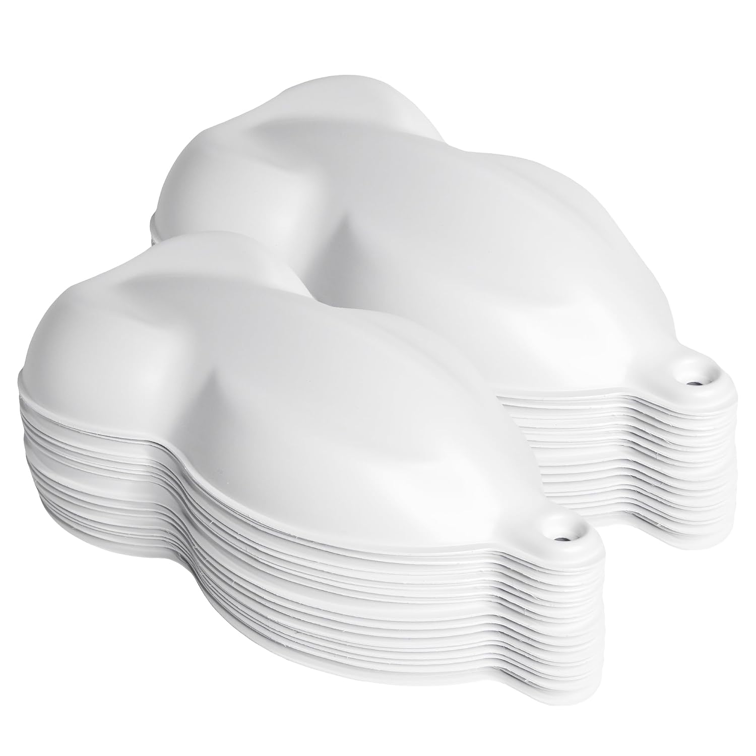 Speed Shapes 50 Pack White Plastic Car Models for Paint Display, Packaging and Tint Samples | Made in the USA - Review, Price and Buying Guide