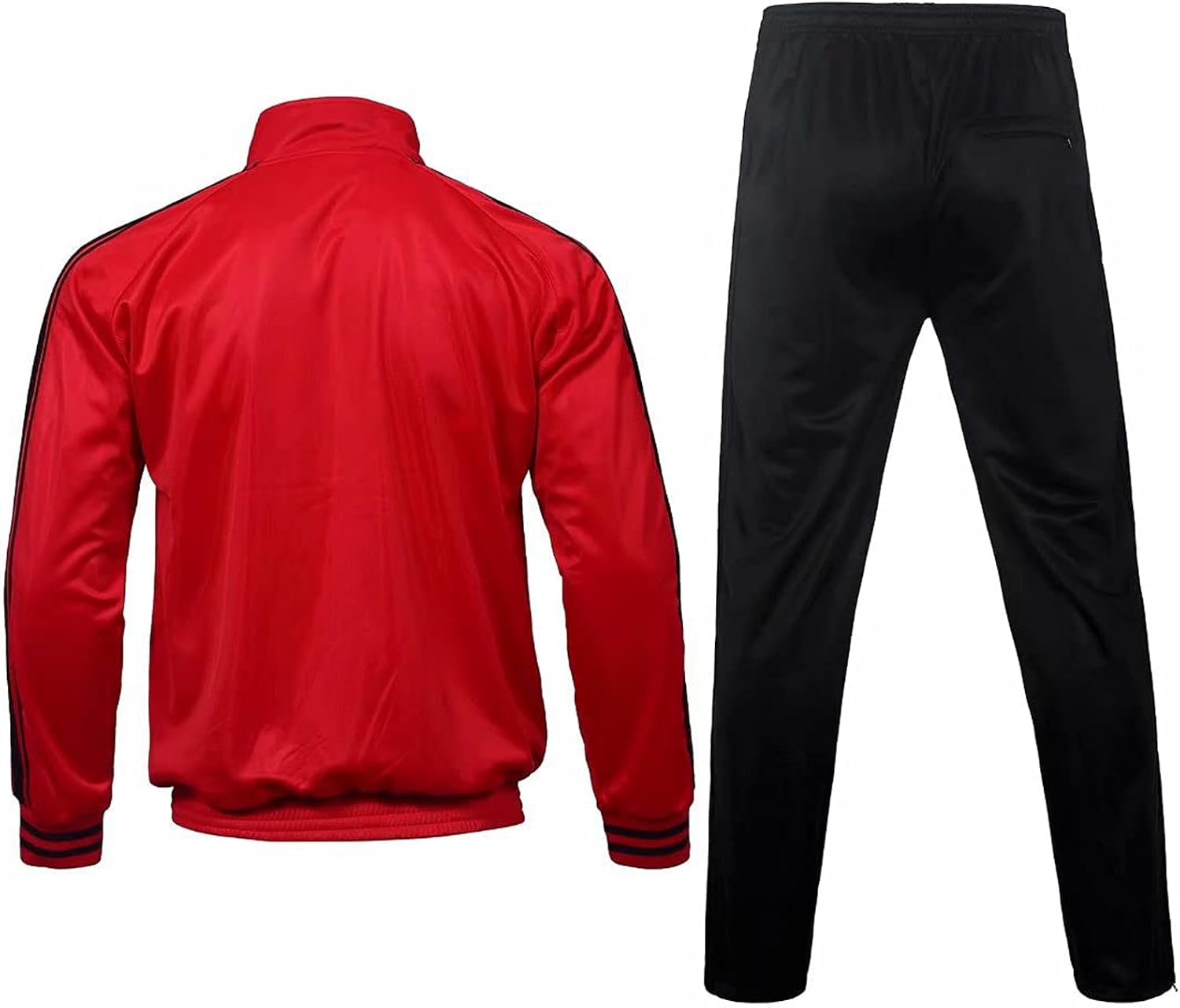 Men's Tracksuits 2 Piece Long Sleeve Athletic Full Zip Sweatsuits Jogging Suits Set