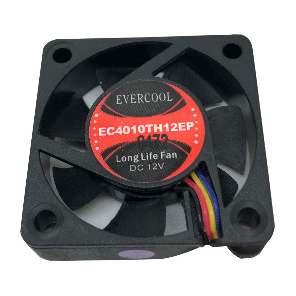 Evercool40mm 4cm 40 x 10mm PWM 12 Volt PC case Fan EC4010TH12EP