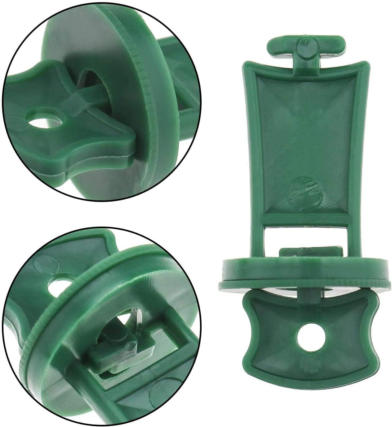 Greenhouse Twist Clips Plastic Greenhouse Fixing Clips Washers Extender