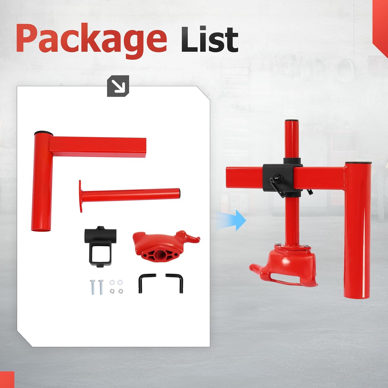 Manual Tire Changer Duck Head Kit with Tire Changer Duck Head Fit for Home Garage Small Auto Shop (Without Silver Cone)