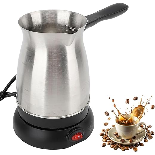 ARROM Elegant Electric Turkish Coffee Maker 600ml Stainless