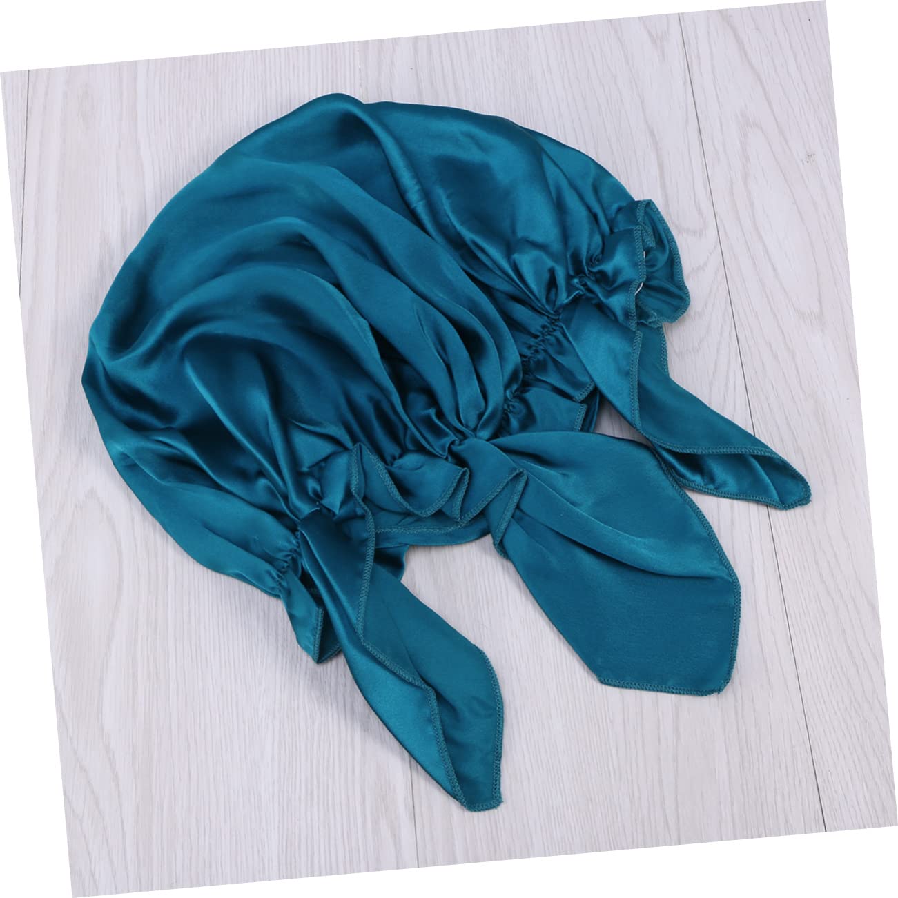 FRCOLOR 2 Gorros De Seda Para Dormir Para Mujer Con Cintas Elásticas Para El Cabello Que Mantienen La Humedad.