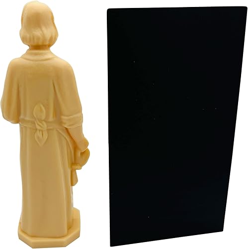 Miniatura 7 de St Joseph Statue Home Selling Kit con tarjeta magnética sagrada para refrigerador con tarjeta de instrucciones Paquete de Santo Patrono Inmobiliario