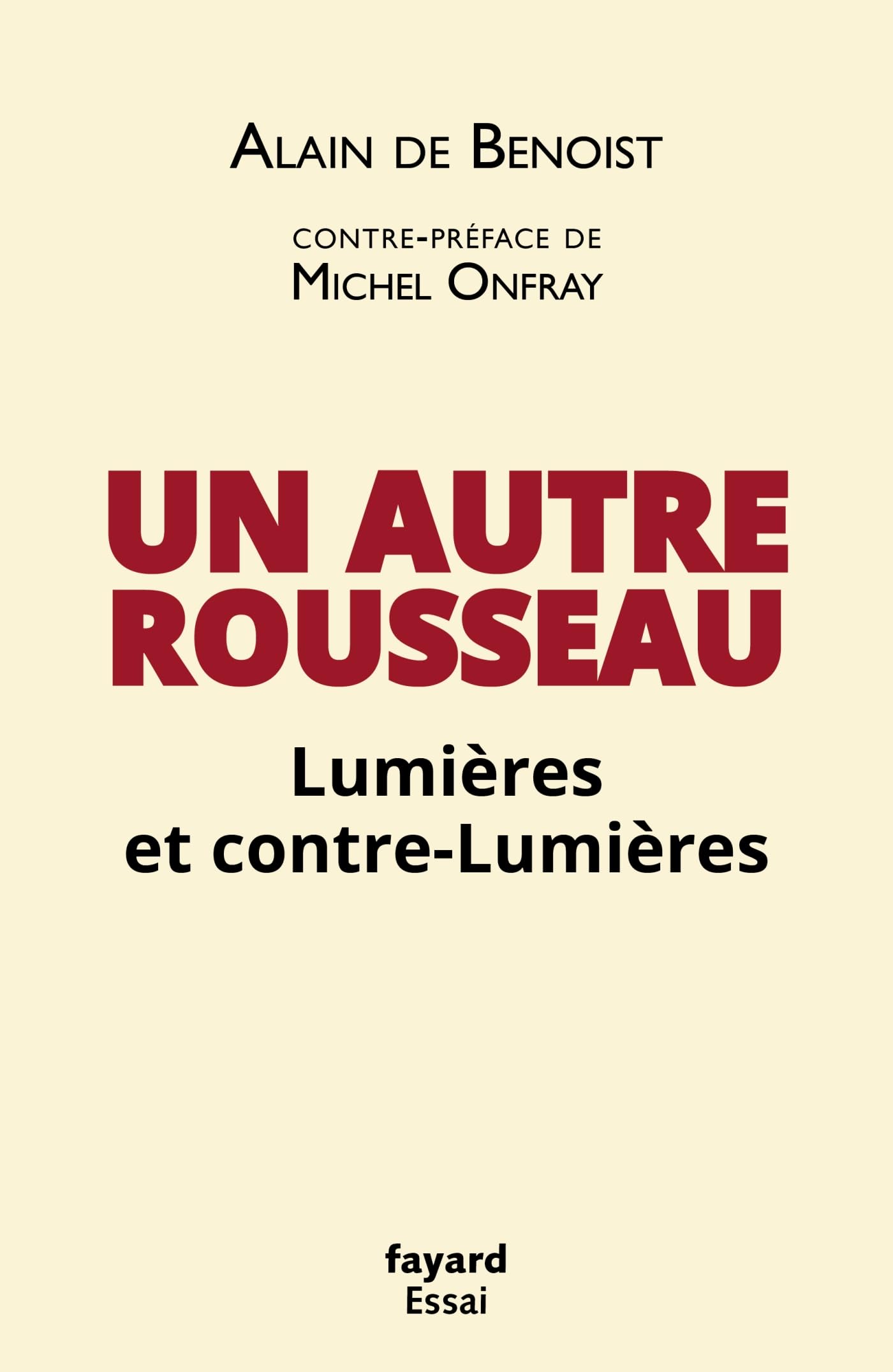 Un autre Rousseau: Lumières et contre-Lumières