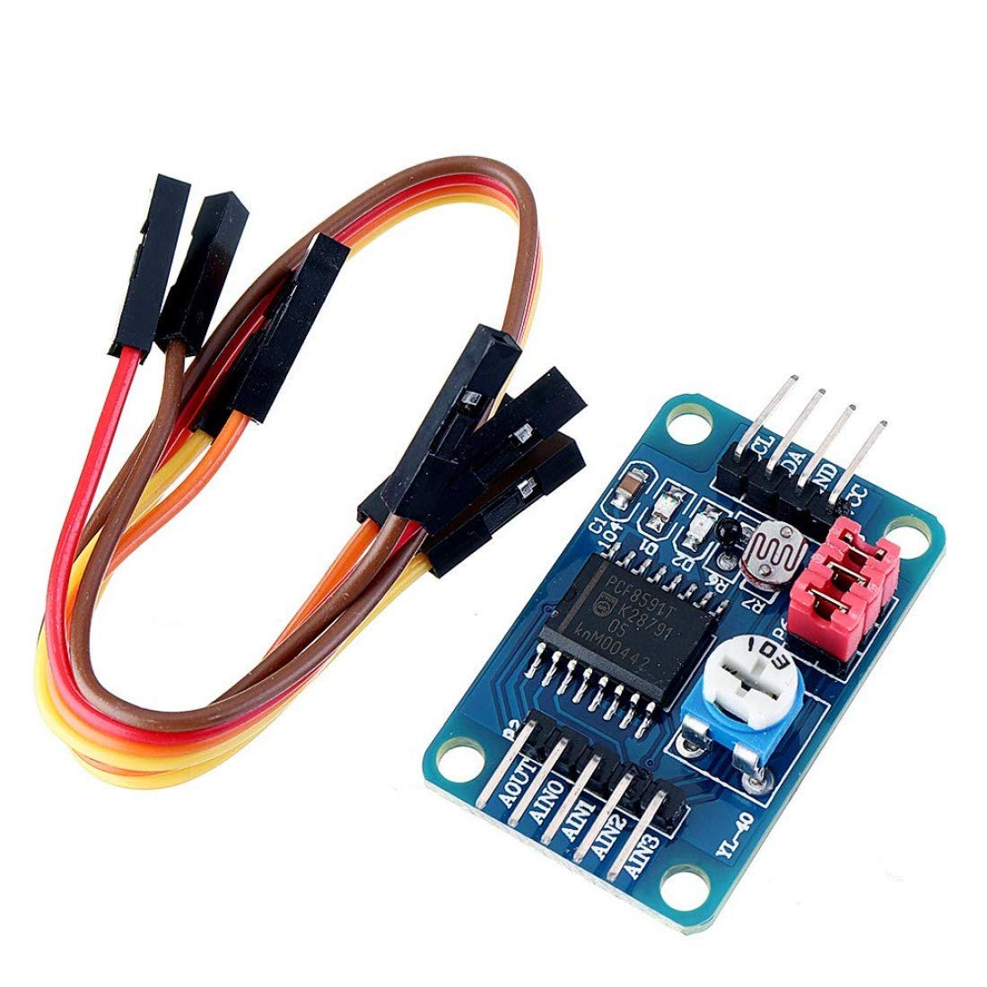 See full amazon price history chart for Techtonics PCF8591 ADC DAC AD/DA Analog-Digital Converter Module Techtonics PCF8591 ADC DAC AD/DA Analog-Digital Converter Module (B07QC8PSFD) Amazon Price History, Amazon Price Tracker