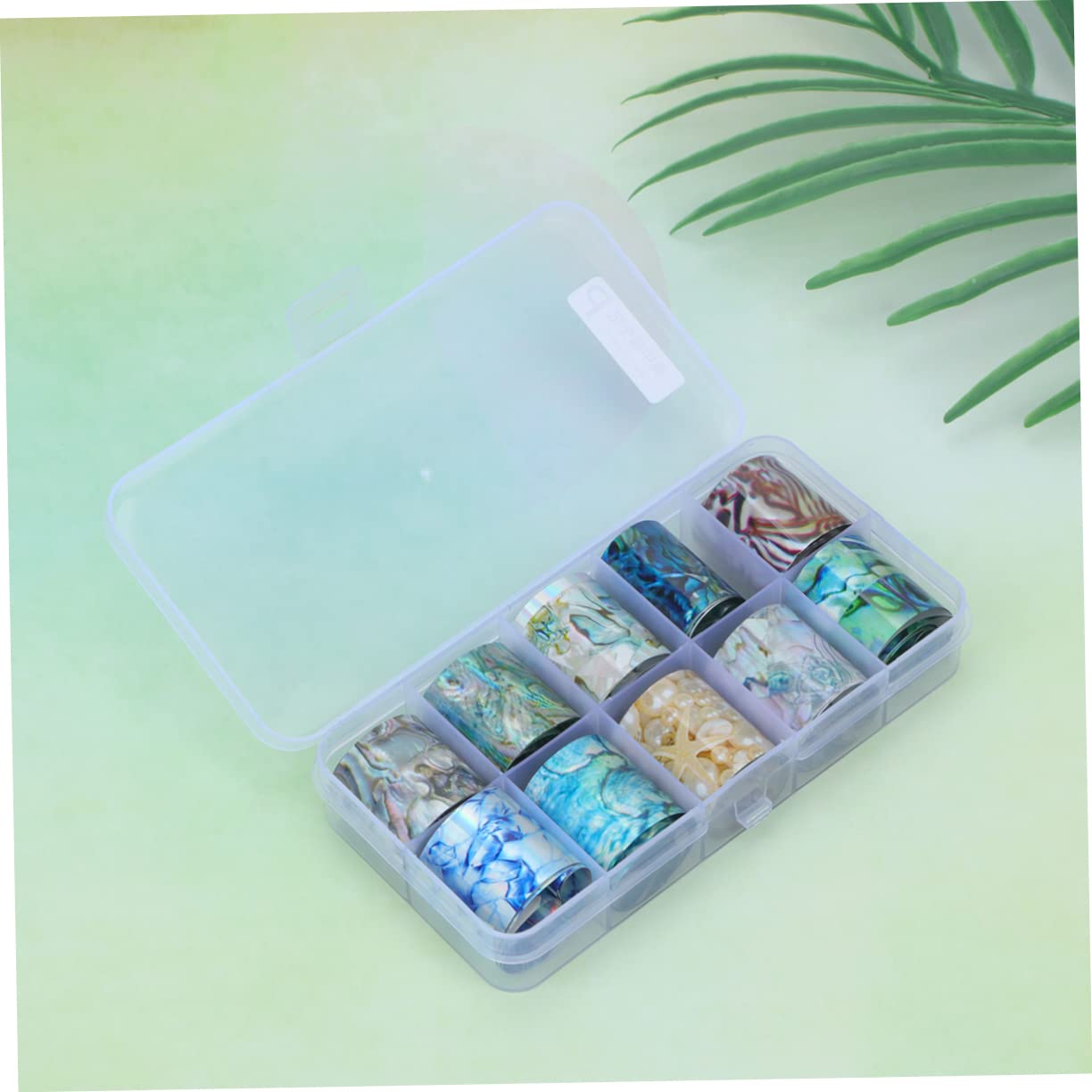 PACKOVE 2 Set Stickers Adesivi Per Nail Art Decorazioni Per Unghie Con Design Vari Facili Applicare Per Manicure E Decorazioni Unghie Per Donne 50 * 2