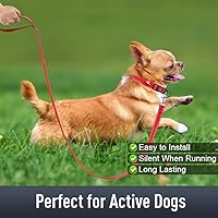 Vista 3 de Airtag - Collar para perro con soporte AirTag para cachorros y perros pequeños, reflectante, acolchado suave y hebilla de bloqueo de seguridad