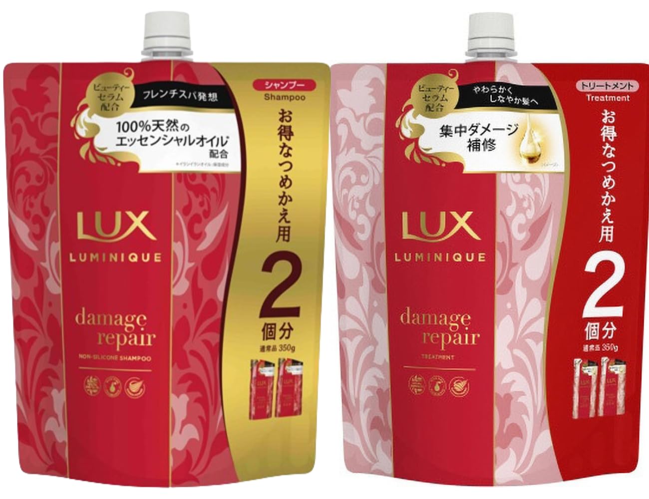 Amazon | (まとめ買い)ラックスルミニーク ダメージリペア(700g+700g 
