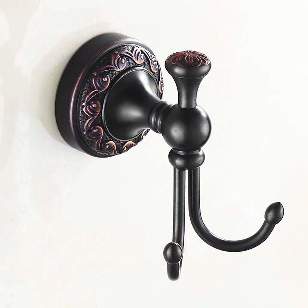 Unbekannt Europäische Badezimmer voll Kupfer Wand-Einzelmantel Hook Tür hinter der Wand Haken