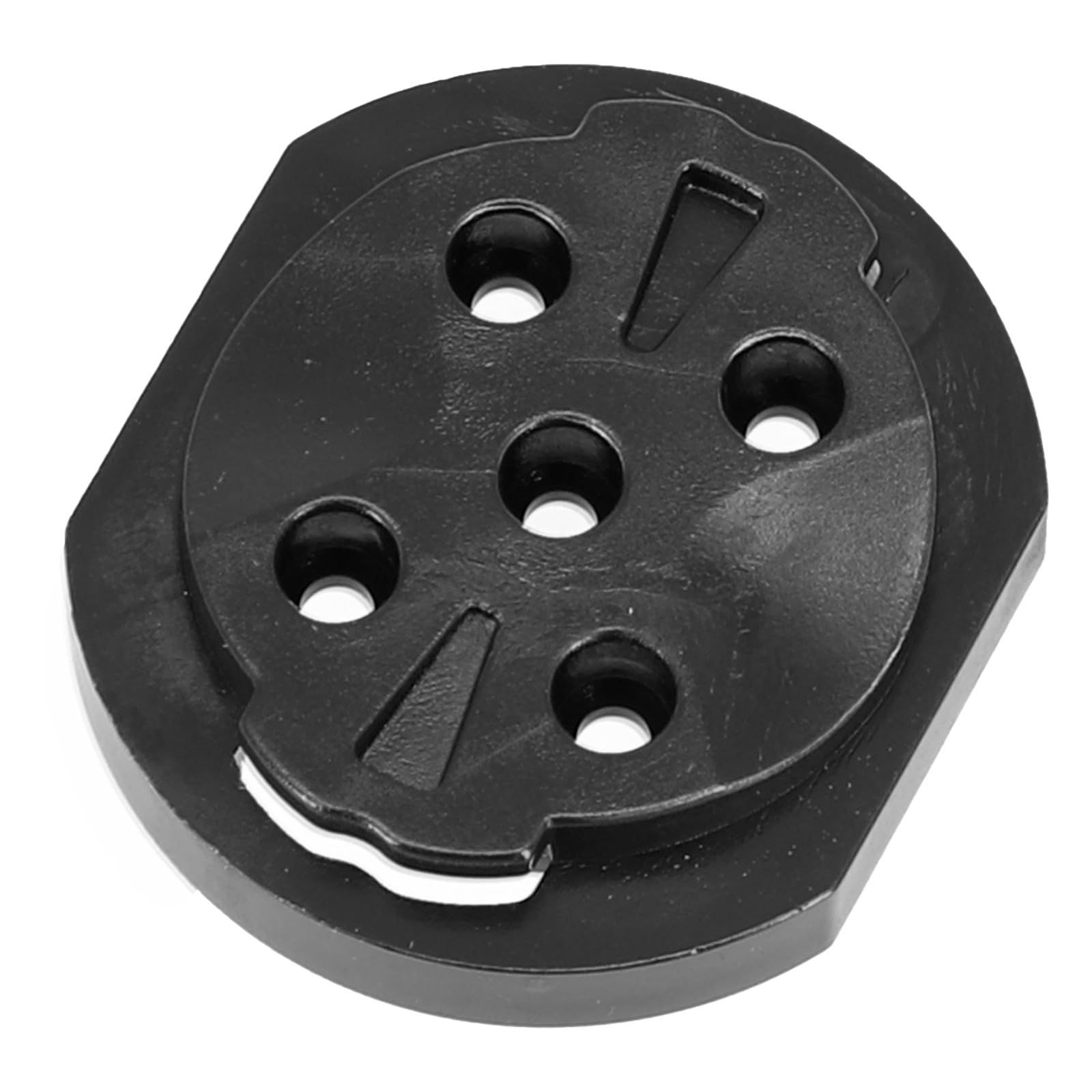 Pieza de reparación de montaje de repuesto para computadora para Garmin y Bryton, de nailon, para bicicleta, ciclismo, GPS, componente de fijación, color negro