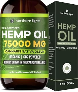 NL's Hempseed Oil Pain Relief - Calm - Grown & Made in Canada - Premium Organic Seed Grade - 30mL Natural Dietary Hemp seed Oil for, Mood, Heart, Vegan, Omega-3-6-9, and Vitamins, Joint Support, C02 Extraction