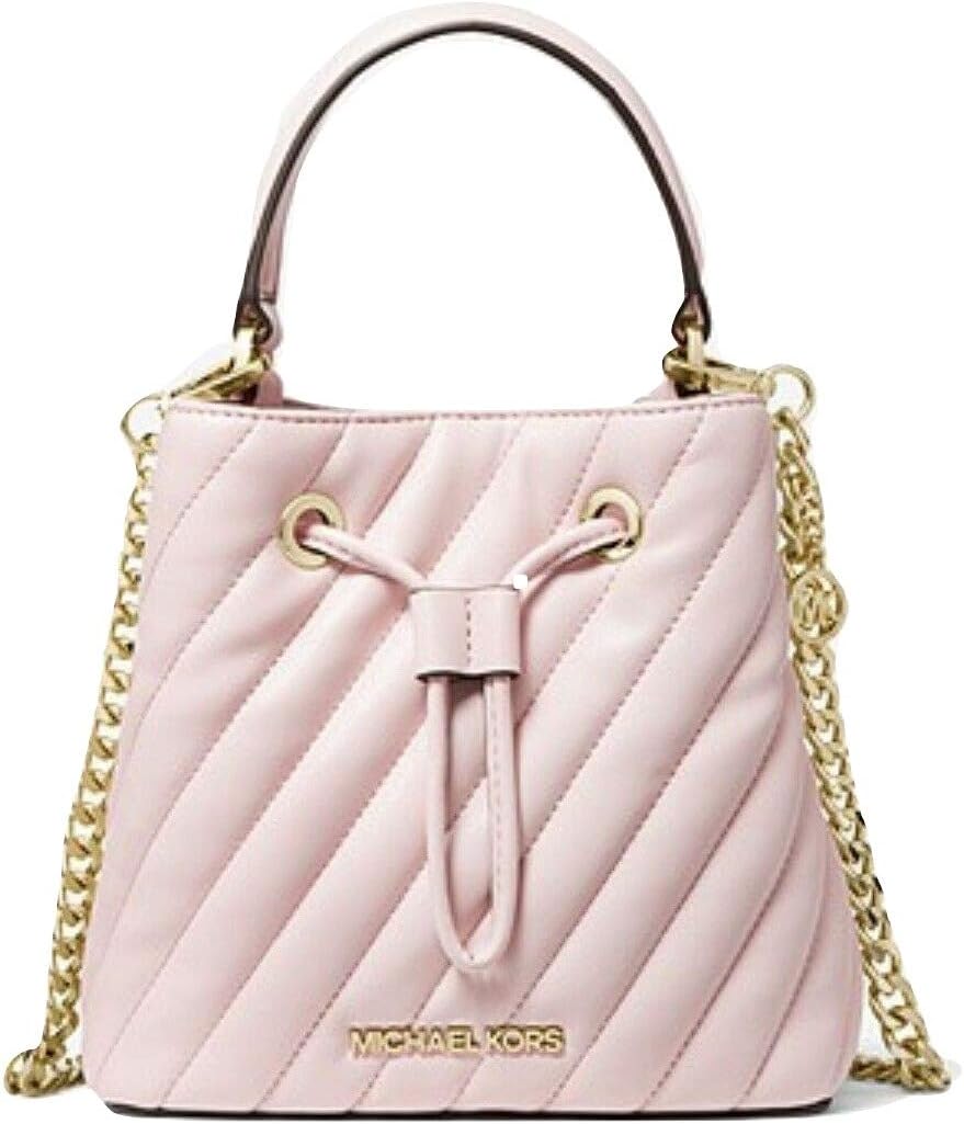 MICHAEL MICHAEL KORS Suri Small Quilted Crossbody Bag Powder Blush Handbags